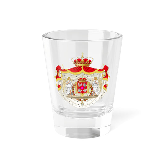 Coat of Arms of Jan Sobieski as king of Poland (Poland) (Coat of Arms) Shot Glass 1.5oz