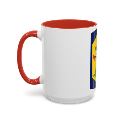 404 Maneuver Enhancement Brigade (U.S. Army) Accent Coffee Mug