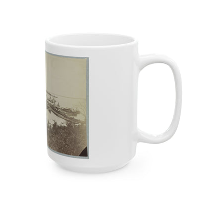 Belle Plain Landing, Va. 005 (U.S. Civil War) White Coffee Mug