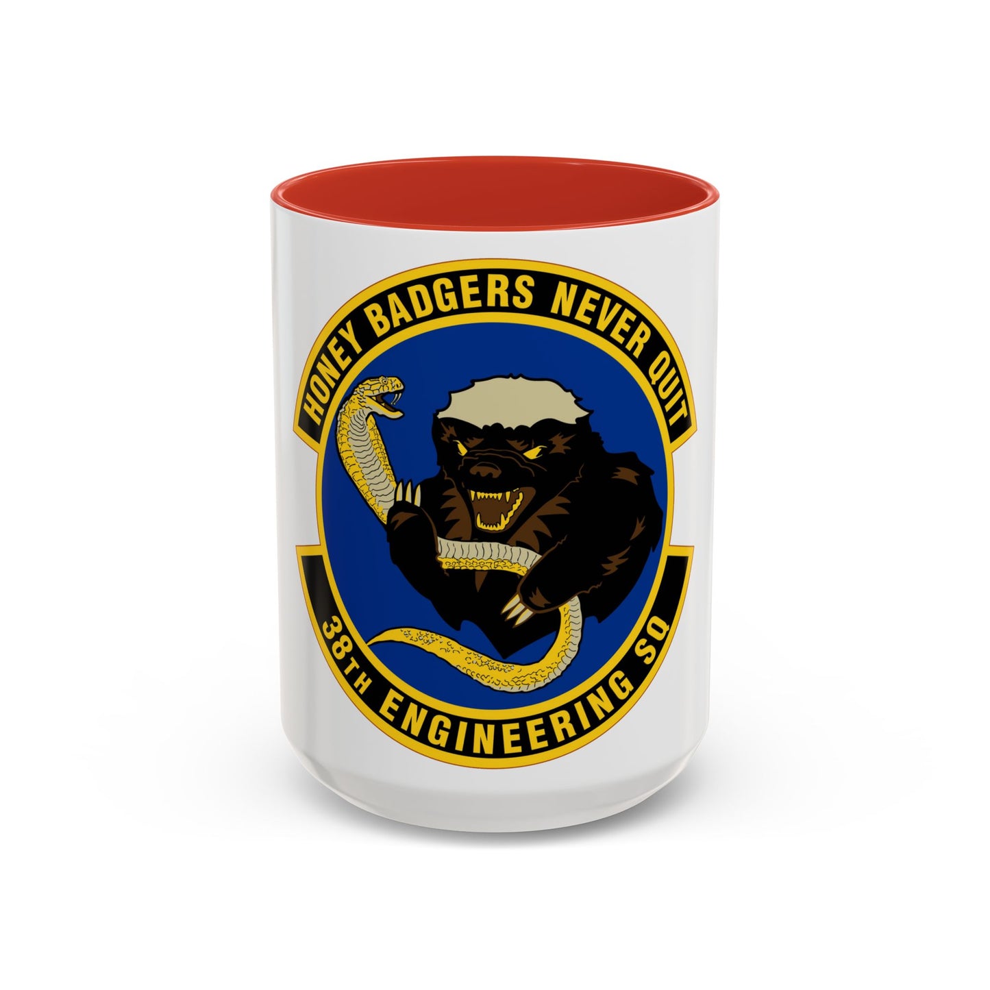 38 Engineering Squadron ACC (U.S. Air Force) Accent Coffee Mug