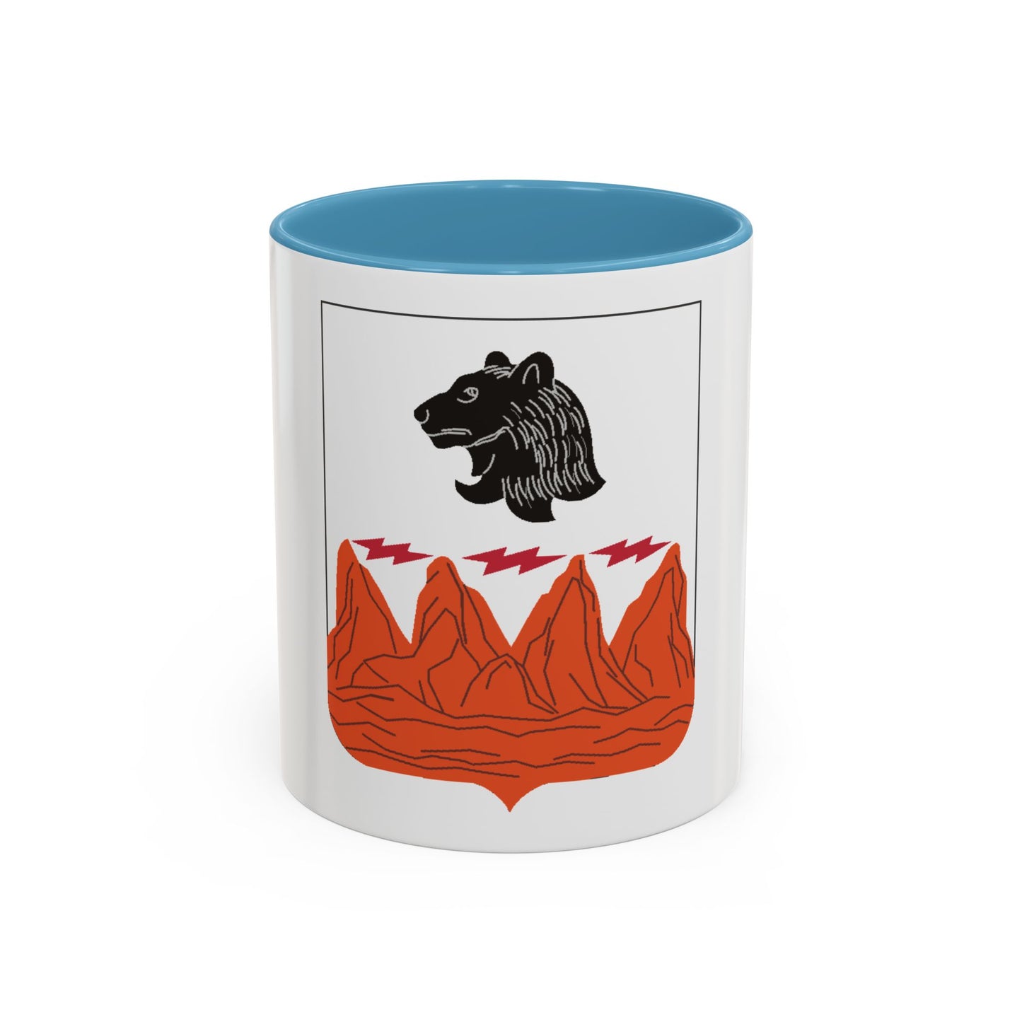 4 Signal Battalion 2 (U.S. Army) Accent Coffee Mug