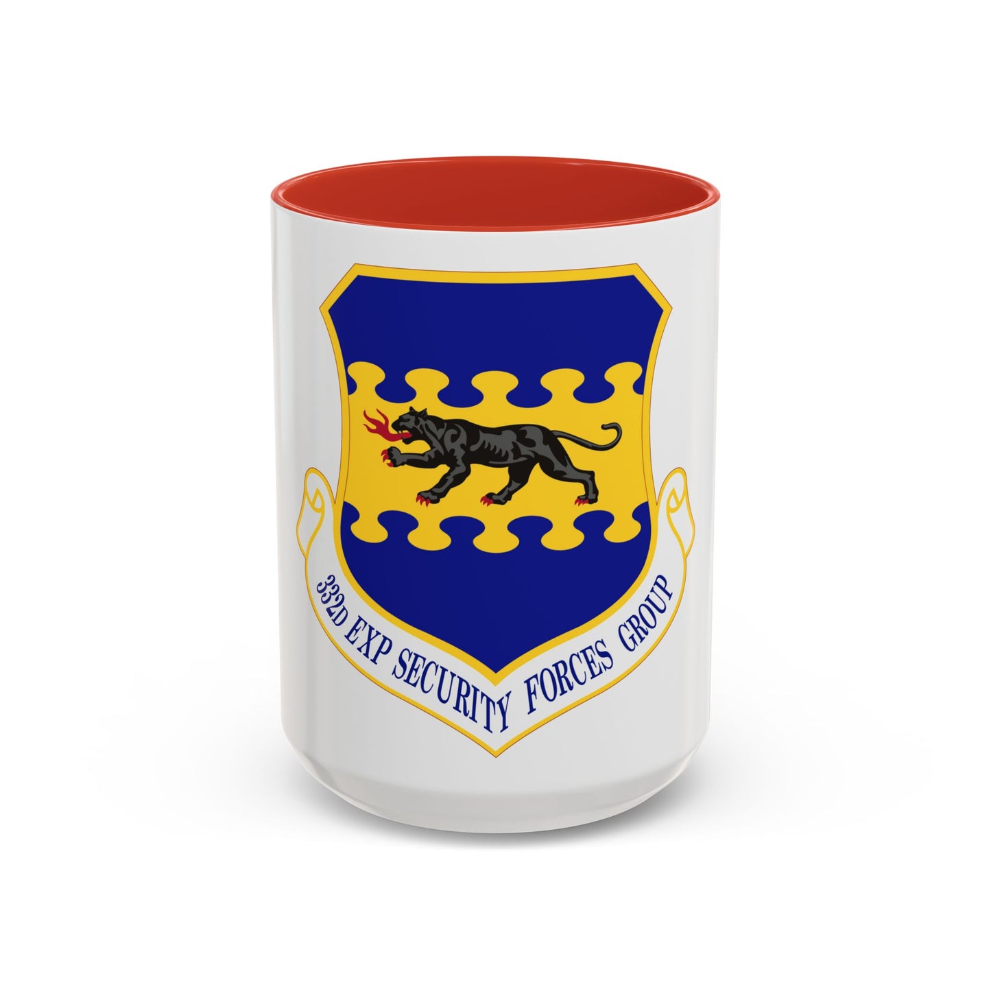 332d Expeditionary Security Forces Group (U.S. Air Force) Accent Coffee Mug