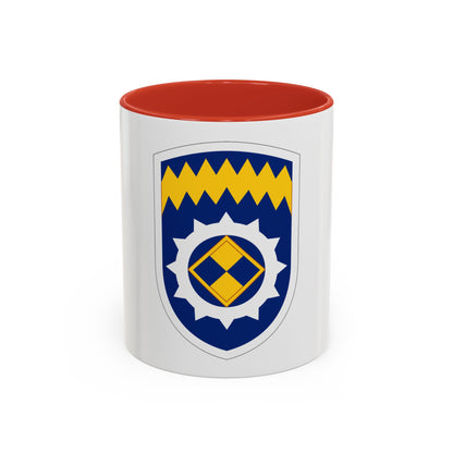 Alaska Support Command (U.S. Army) Accent Coffee Mug