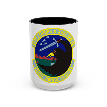 AETC Studies & Analysis Squadron (U.S. Air Force) Accent Coffee Mug