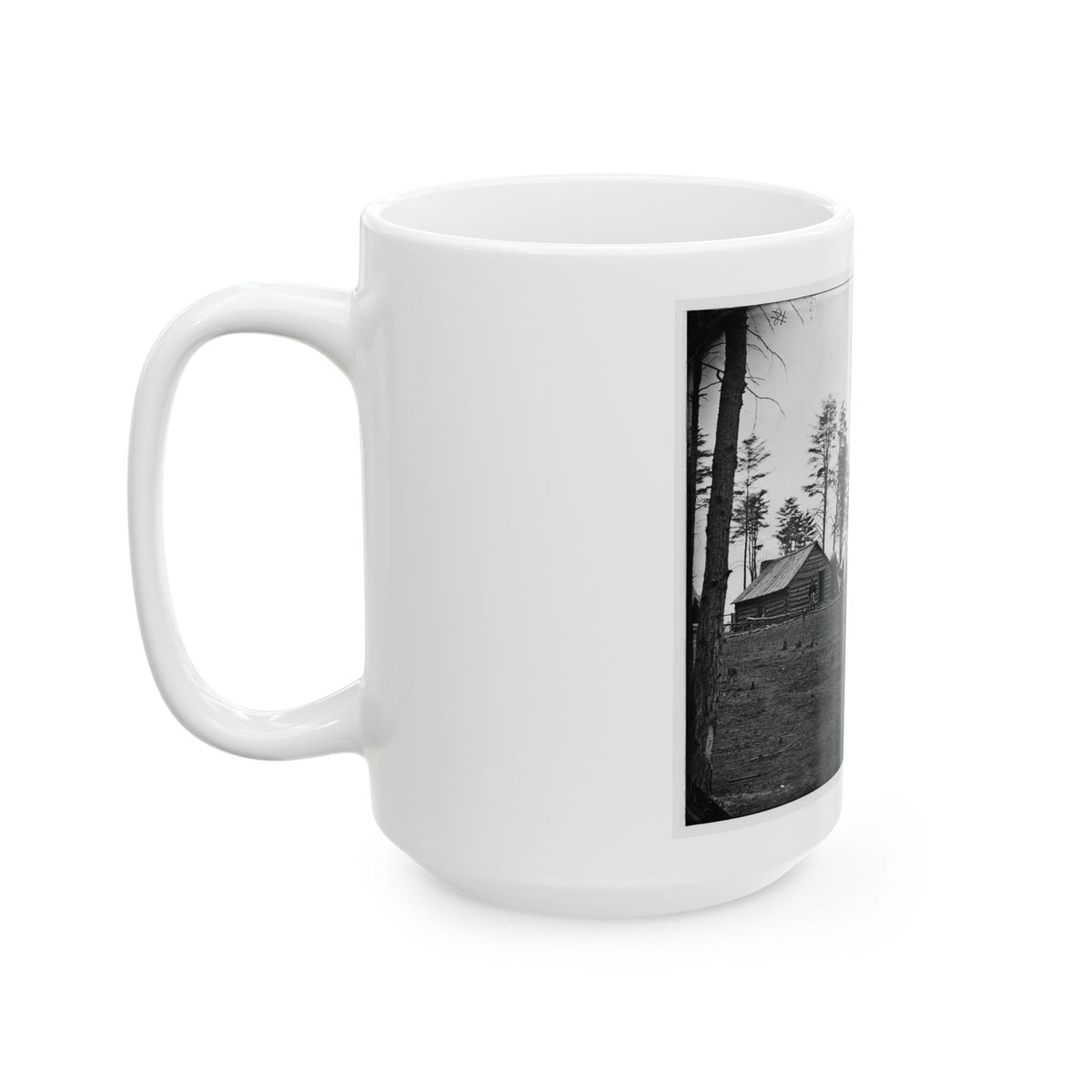 Brandy Station, Va. Chief Engineer's Camp; Another View (U.S. Civil War) White Coffee Mug