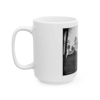 Brandy Station, Va. Chief Engineer's Camp; Another View (U.S. Civil War) White Coffee Mug