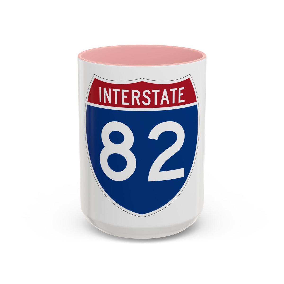 Interstate 82 (U.S. Highways) Accent Coffee Mug