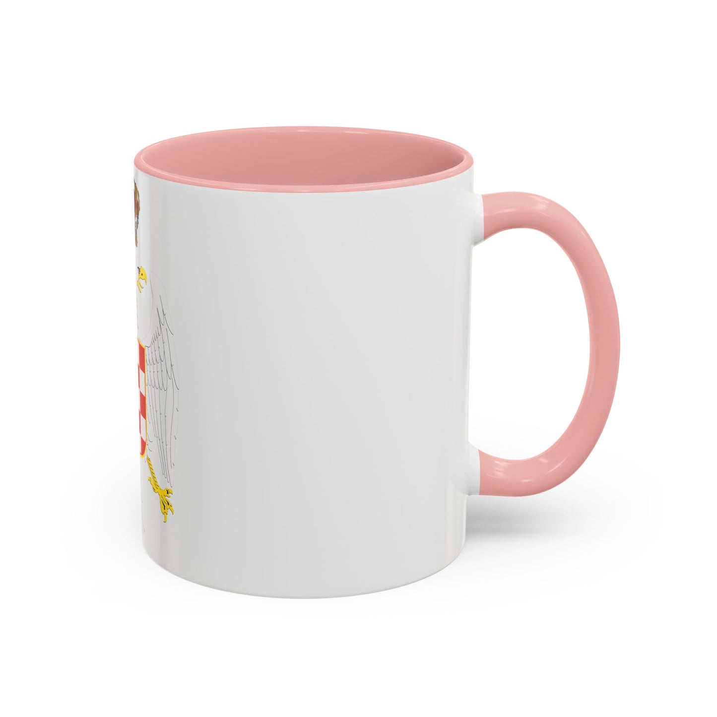 Greater coat of arms of the Banate of Croatia - Accent Coffee Mug