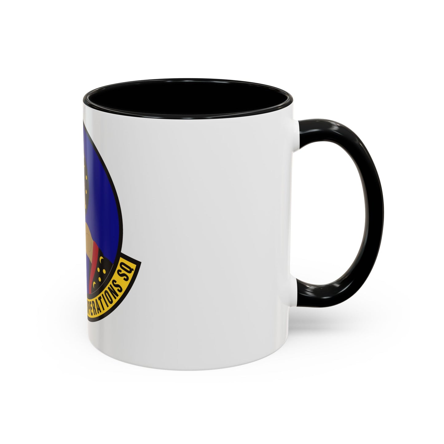 92 Maintenance Operations Squadron AMC (U.S. Air Force) Accent Coffee Mug