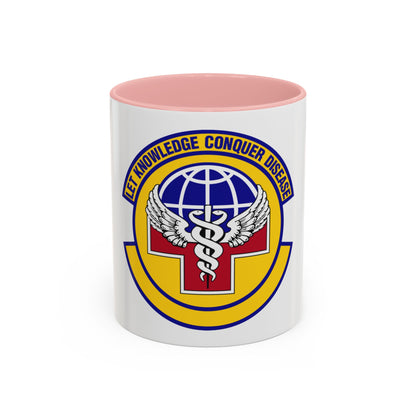 87 Healthcare Operations Squadron AMC (U.S. Air Force) Accent Coffee Mug