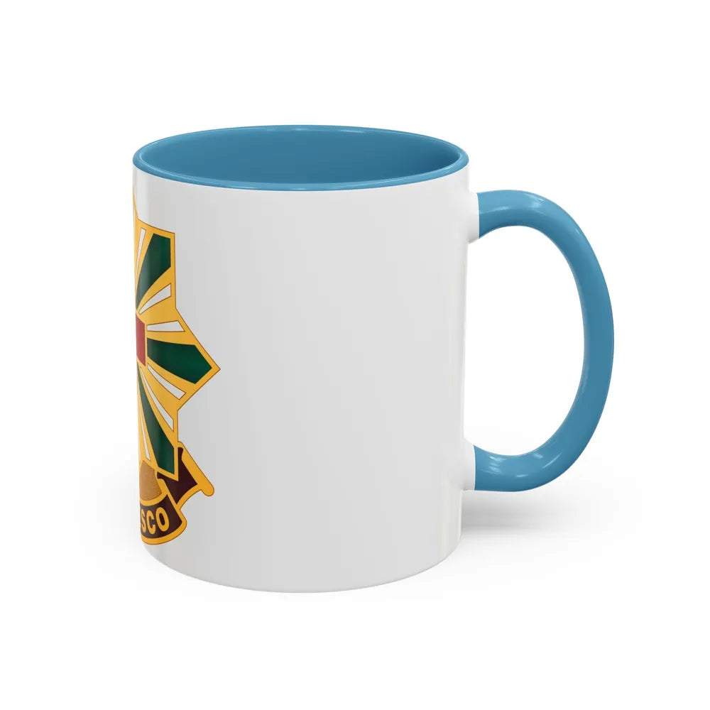 528th Hospital Center (U.S. Army) Accent Coffee Mug-Go Mug Yourself