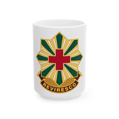 528th Hospital Center (U.S. Army) White Coffee Mug-15oz-Go Mug Yourself