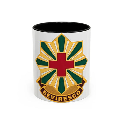 528th Hospital Center (U.S. Army) Accent Coffee Mug 11oz Black - Go Mug Yourself