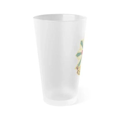 528th Hospital Center (U.S. Army) Frosted Pint Glass 16oz - Go Mug Yourself