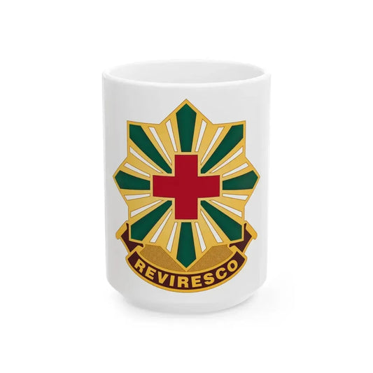 528th Hospital Center (U.S. Army) White Coffee Mug 15oz - Go Mug Yourself
