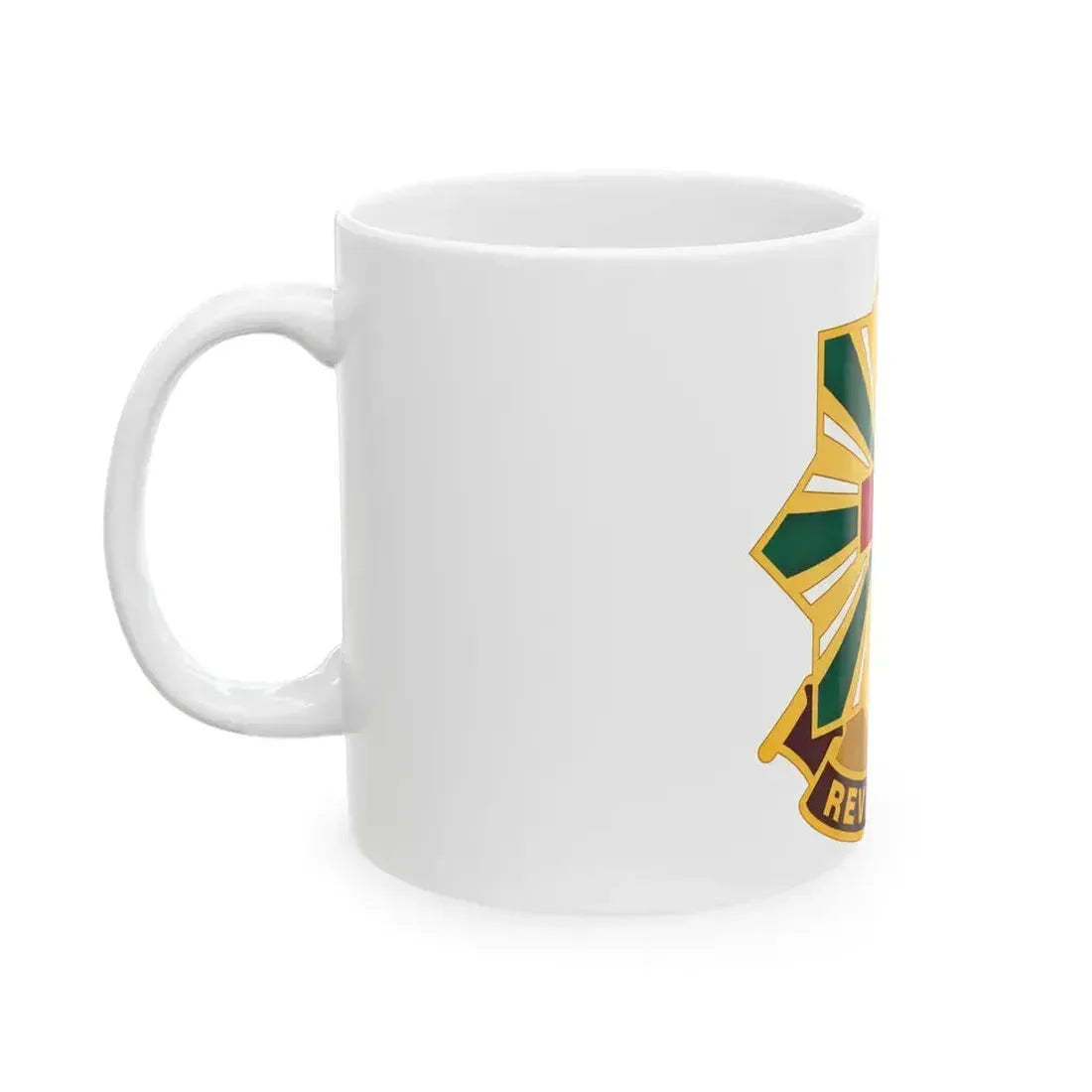 528th Hospital Center (U.S. Army) White Coffee Mug - Go Mug Yourself