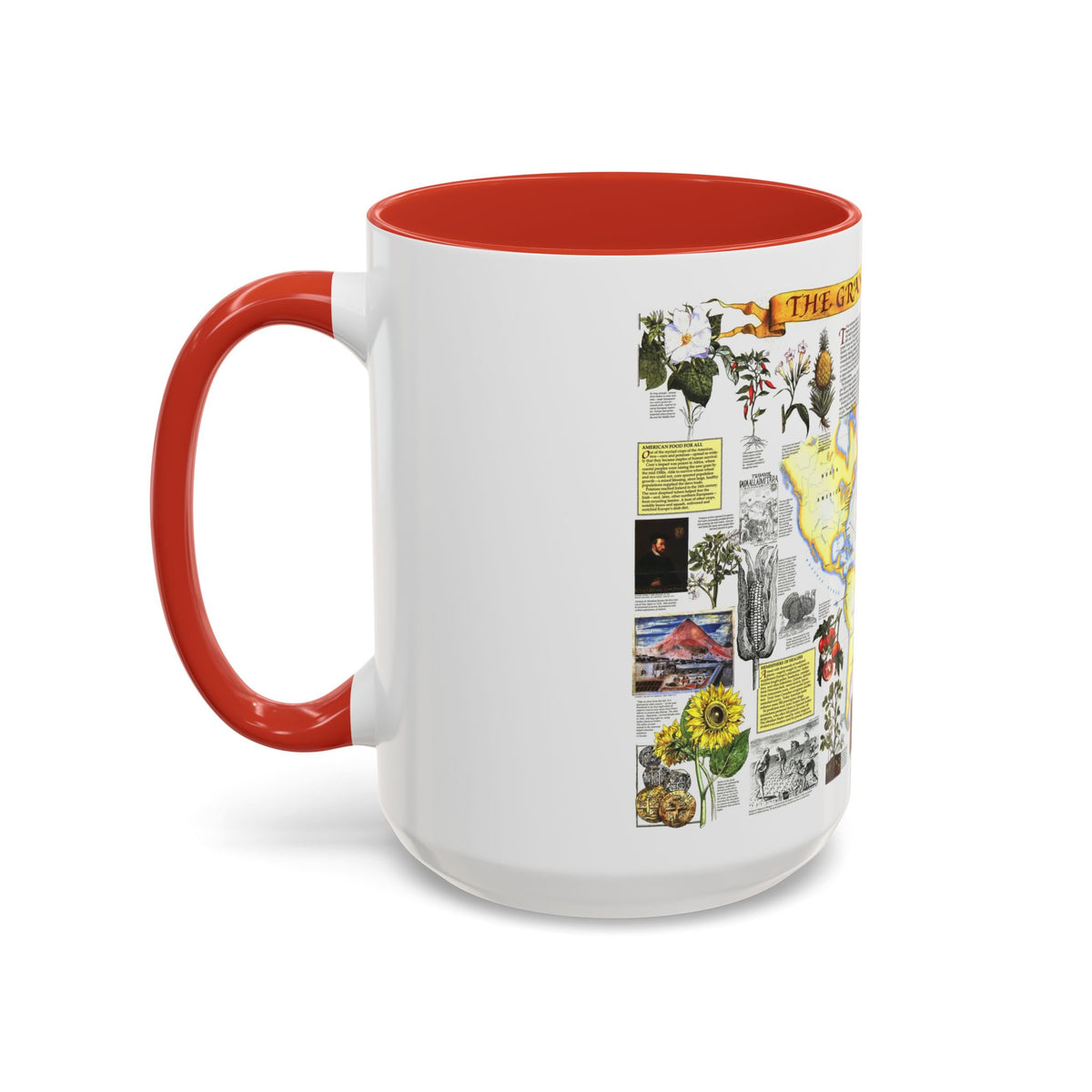 The Grand Exchange (1992) (Map) Accent Coffee Mug