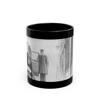 Fancy Town (1) - Black Coffee Mug