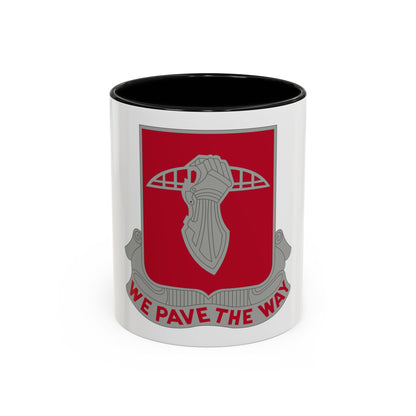 17 Engineer Battalion (U.S. Army) Accent Coffee Mug