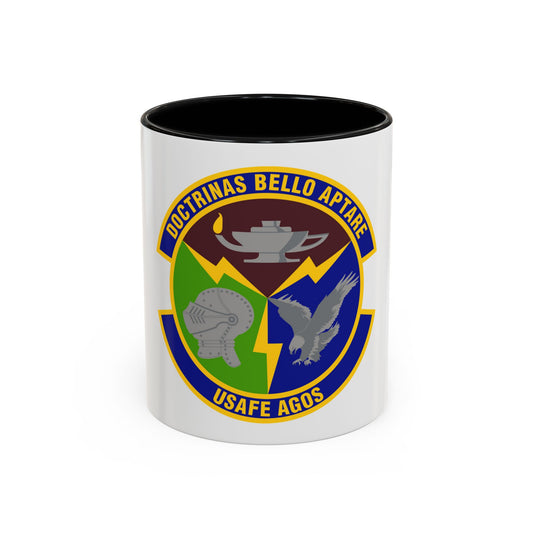 4 Combat Training Squadron USAFE (U.S. Air Force) Accent Coffee Mug