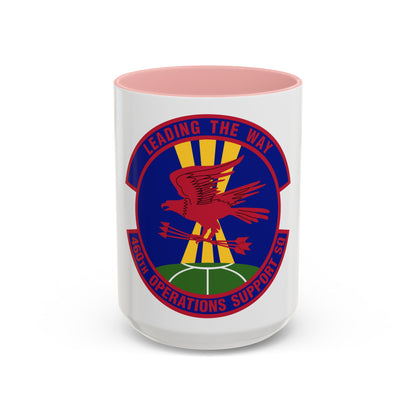 460 Operations Support Squadron USSF (U.S. Air Force) Accent Coffee Mug