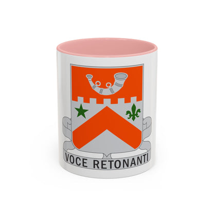 134 Signal Battalion (U.S. Army) Accent Coffee Mug