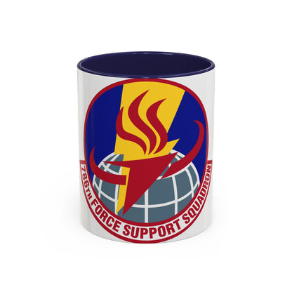 786th Force Support Squadron (U.S. Air Force) Accent Coffee Mug