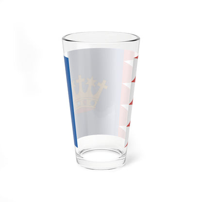 Flag of Gyula 1941 (Hungary) Pint Glass 16oz