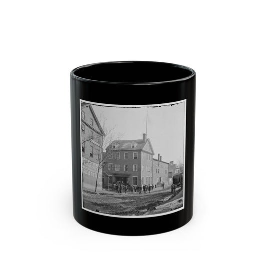 Alexandria, Virginia. The Marshall House, King & Pitt Streets (U.S. Civil War) Black Coffee Mug