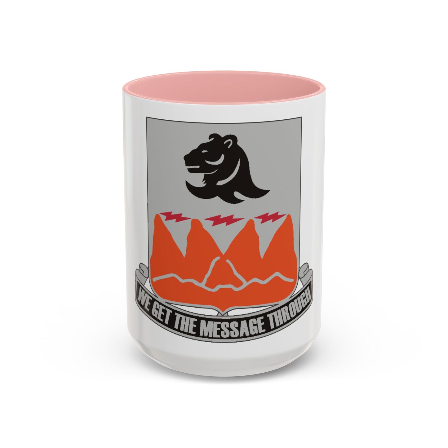 4 Signal Battalion (U.S. Army) Accent Coffee Mug