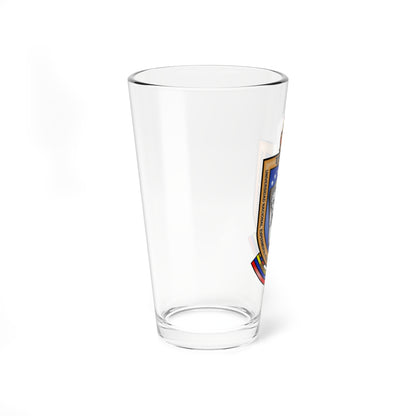 Nuevo Escudo de la UNEFA Desde 1999 (Venezuela) (Coat of Arms) Pint Glass 16oz