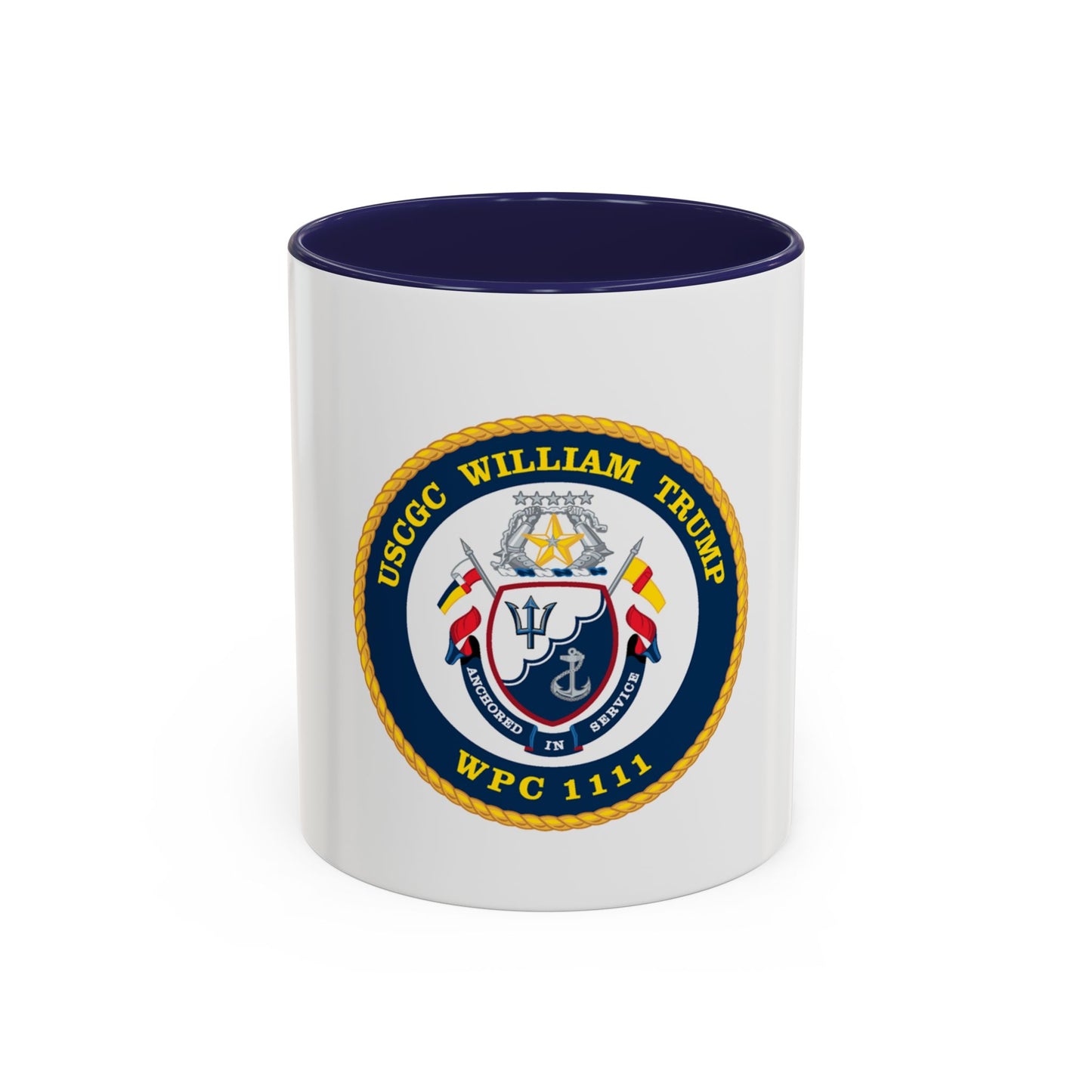 USCGC William Trump WPC 1111 (U.S. Coast Guard) Accent Coffee Mug