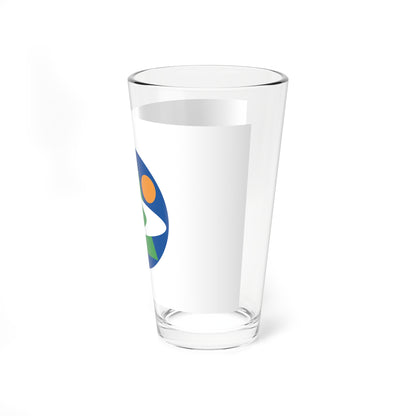 Flag of Tainai Niigata (Japan) Pint Glass 16oz