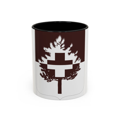 46 Medical Battalion 2 (U.S. Army) Accent Coffee Mug