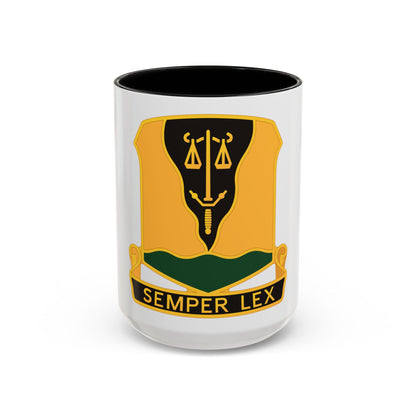 125 Military Police Battalion (U.S. Army) Accent Coffee Mug