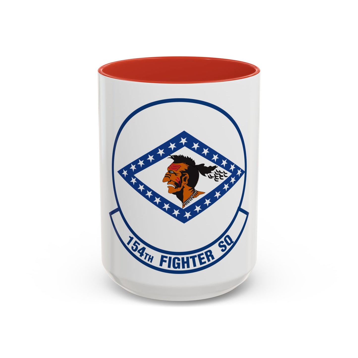 154 Fighter Squadron (U.S. Air Force) Accent Coffee Mug