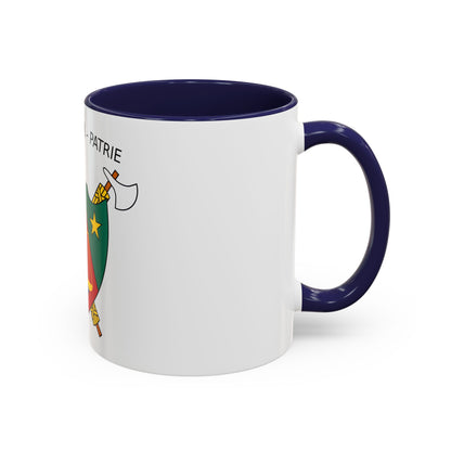 Coat of Arms of Cameroon (1975-1986) - Accent Coffee Mug