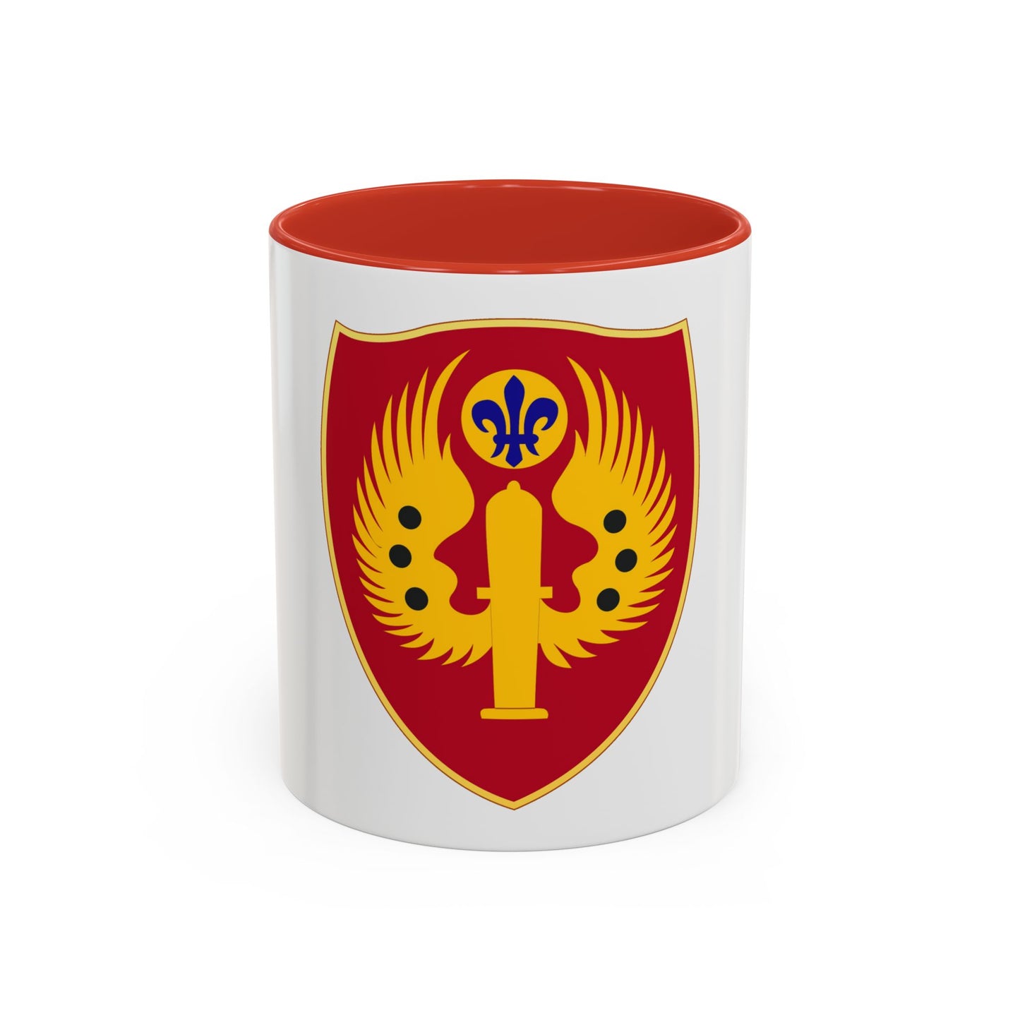 463rd Airborne Field Artillery Battalion (U.S. Army) Accent Coffee Mug