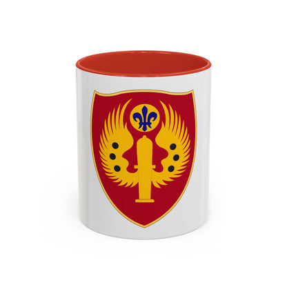 463rd Airborne Field Artillery Battalion (U.S. Army) Accent Coffee Mug