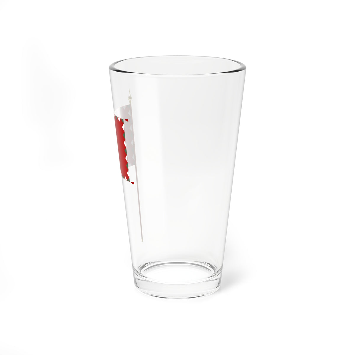 Infantry Colour of the Hungarian Peoples Army 1950-1957 with staff (Hungary) Pint Glass 16oz