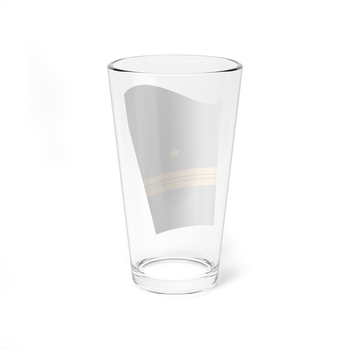 MDJA 43 Kapitänleutnant Trp Lu (Military Rank) Pint Glass 16oz