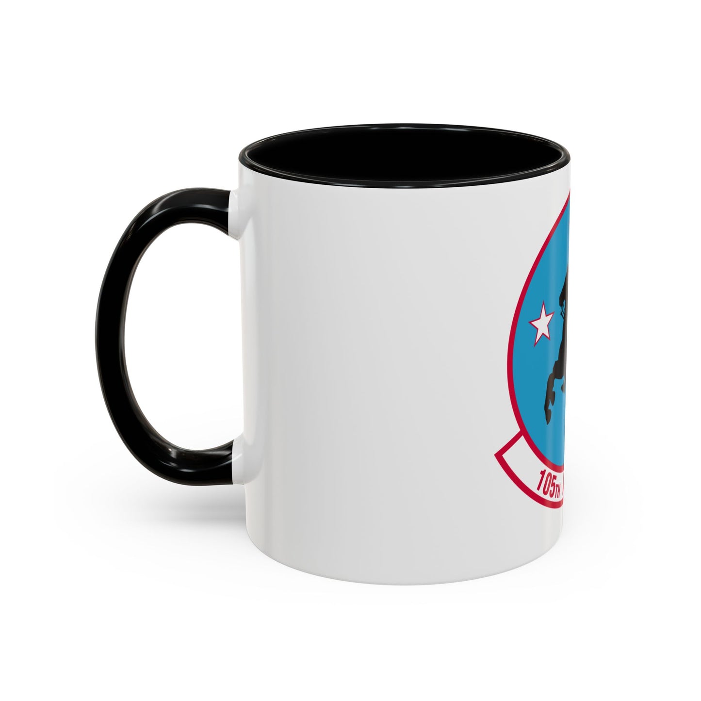 105th Airlift Squadron (U.S. Air Force) Accent Coffee Mug