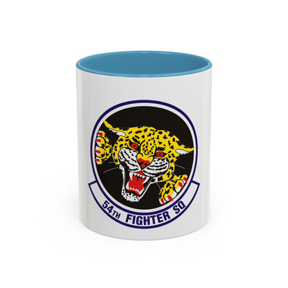 54th Fighter Squadron (U.S. Air Force) Accent Coffee Mug