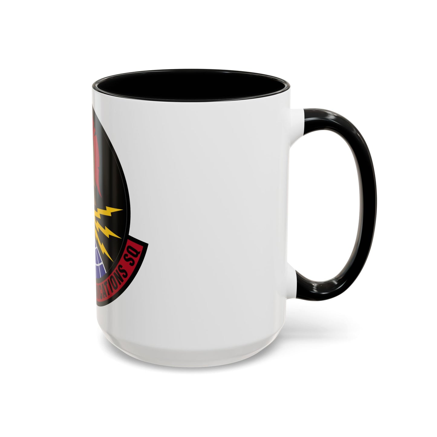 618 Air Communications Squadron AMC (U.S. Air Force) Accent Coffee Mug