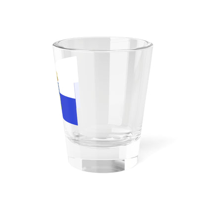 Flag of the Conservatory of music Domenico Cimarosa (Italy) (Coat of Arms) Shot Glass 1.5oz