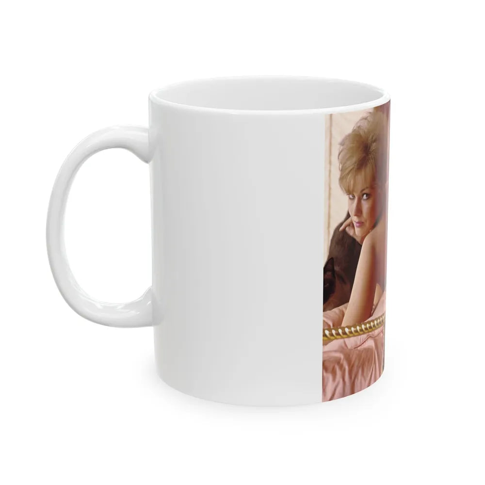 Kim Novak #311 (Vintage Female Icon) White Coffee Mug-Go Mug Yourself