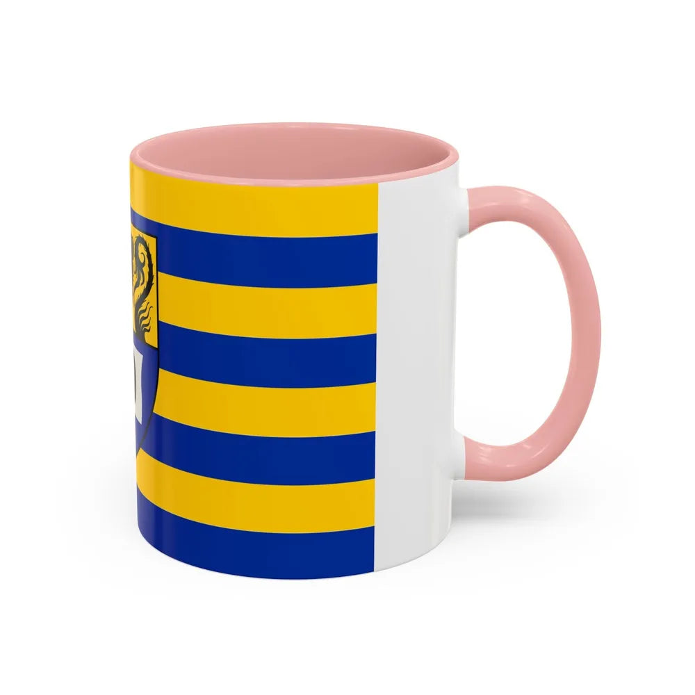 Flag of Dueren Germany - Accent Coffee Mug-Go Mug Yourself