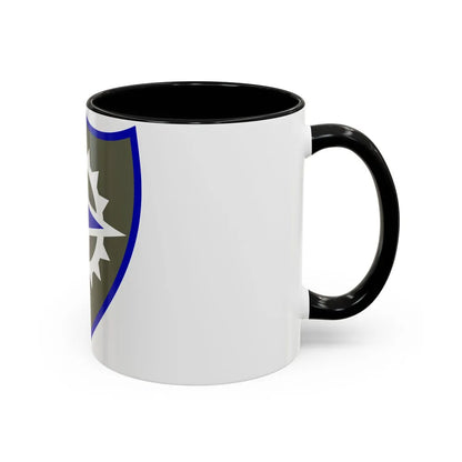 XVI Corps (U.S. Army) Accent Coffee Mug-Go Mug Yourself