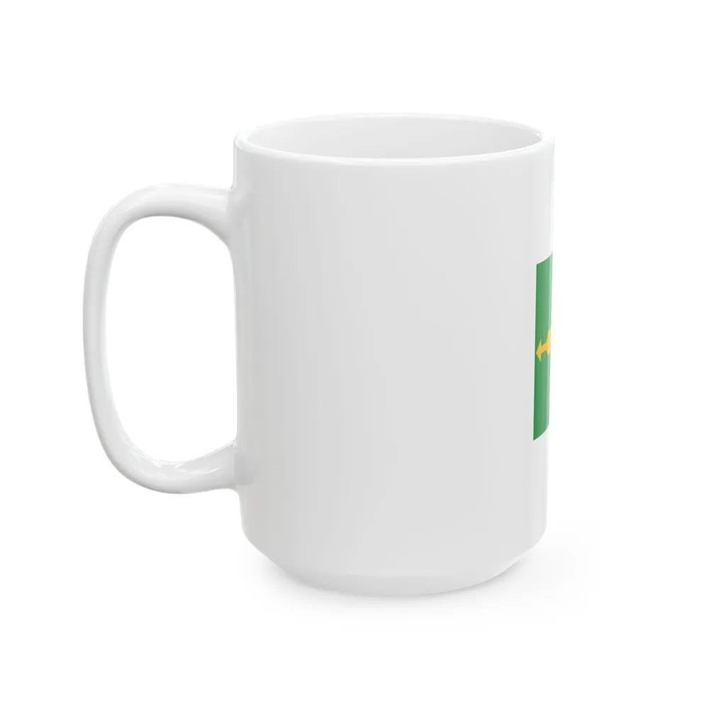 Flag of the Federal District Brazil - White Coffee Mug-Go Mug Yourself