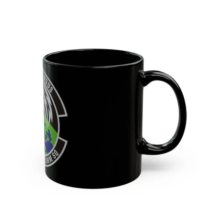 52d Combat Communications Squadron (U.S. Air Force) Black Coffee Mug-Go Mug Yourself